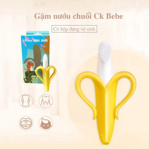 Gặm nướu cho bé hình chuối – đồ chơi trẻ em
